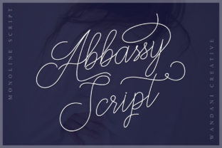 Abbassy Script: Elevate Your Designs with Bold Typography