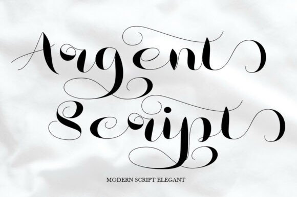 Argent Script: Elevating Design with Elegant Typography
