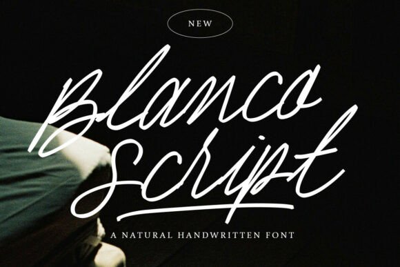 Blanco Script: Authentic Handwritten Style for Modern Design