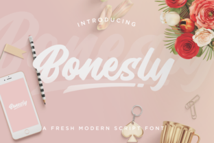 Bonesly Script: Elevating Designs with Authentic Charm