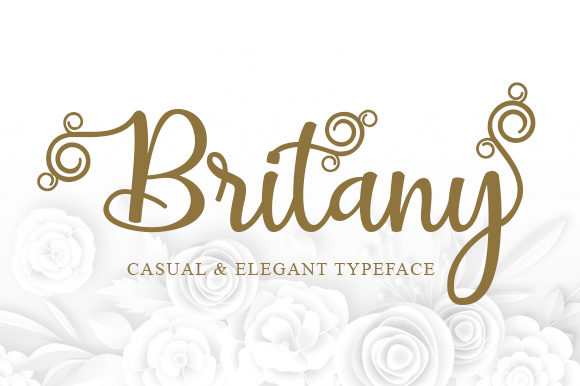 Britany Script: The Fluid Elegance of Modern Typography