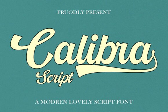 Calibra Script: Elevate Your Creative Projects with Elegant Handwritten Typography