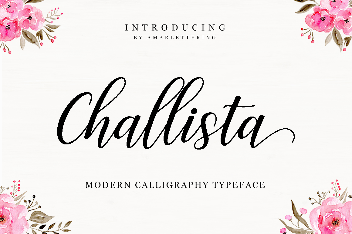 Challista Script: Elevating Design with Fluid Elegance