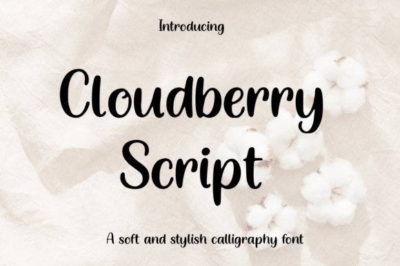 Cloudberry Script: Elevating Modern Calligraphy in Design