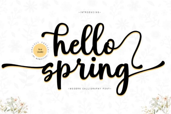 Discover the Joyful Charm of Hello Spring Script