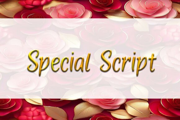 Elevate Your Design Projects with Special Script Font