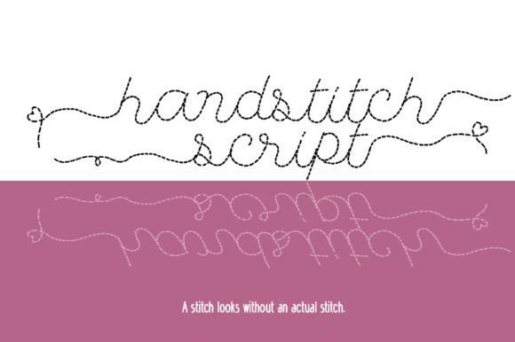 Elevate Your Designs with Handstitch Script