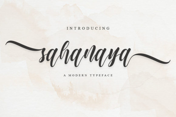 Elevate Your Designs with Sahanaya Script
