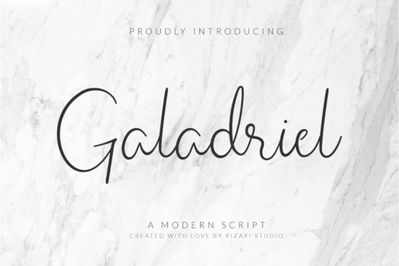 Galadriel Script: The Elegant Font for Modern Design