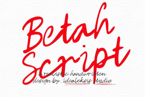 Introducing Betah Script: The Dynamic Brush Typeface