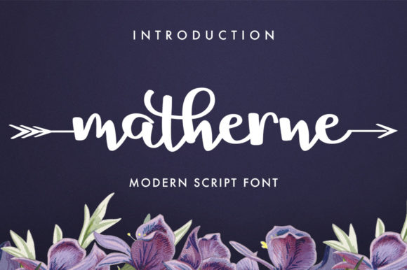 Matherne Script: A Charming Font for Creative Projects