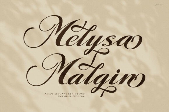 Melysa Malgin: Elevate Designs with Elegant Script