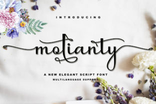Molianty Script: Adding Romantic Elegance to Design