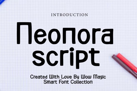 Neonora Script: Elevate Your Design with Modern Handwritten Elegance