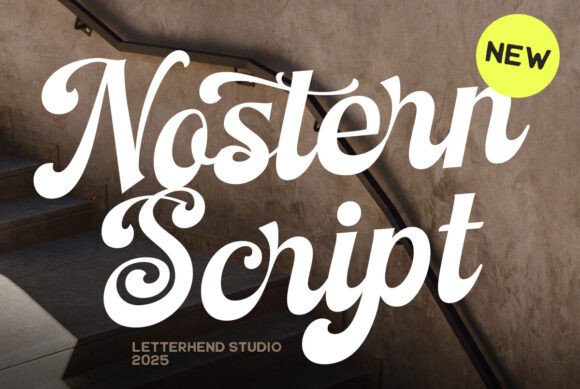 Nostern Script: Bold Typography for Modern Brands