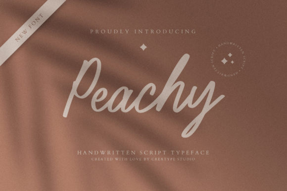 Peachy Script: Elevating Design with Elegant Typography