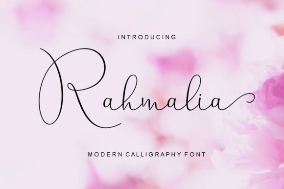 Rahmalia Script: Modern Calligraphy for Visual Impact