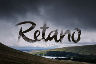 Retano Script: The Playful Typography for Modern Branding
