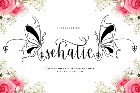Sehatie Script: Elevate Your Design with Refined Elegance
