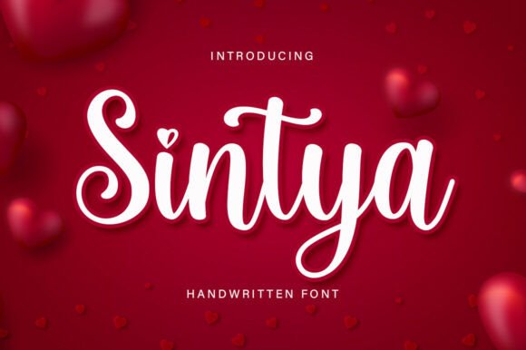 Sintya Script: The Bold Brush Font for Modern Designers