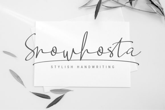 Snowhosta Script: Elegant Typography for Modern Design