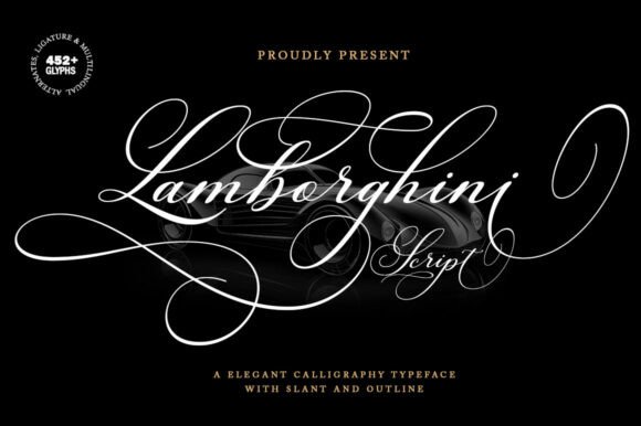 The Elegance of Lamborghini Script in Modern Design