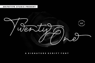 Twenty One Script: A Bold Handwritten Font for Modern Design