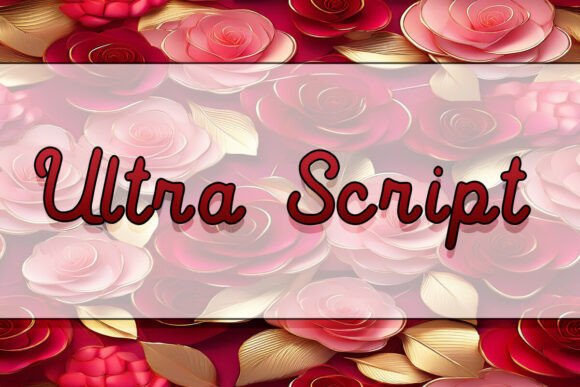 Ultra Script: Elevating Visual Design with Elegance